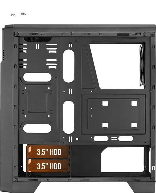 AeroCool Ore, Acrylfenster