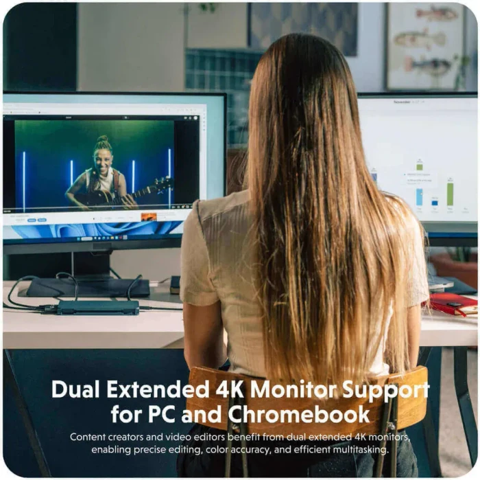 Hyper HyperDrive 10-Port USB-C Docking Station, anthrazit, USB-C 3.1 [Buchse]