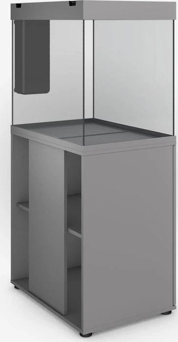 Juwel Lido 200 LED Aquarium-Set mit Unterschrank, grau/grau, 200l