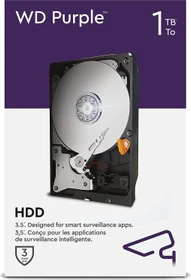 Western Digital WD Purple Surveillance 1TB, 24/7, 512e / 3.5" / SATA 6Gb/s, retail