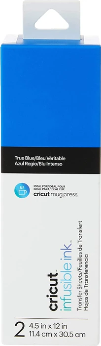 Cricut Infusible Ink Transferfolie true blue, 2 Stück