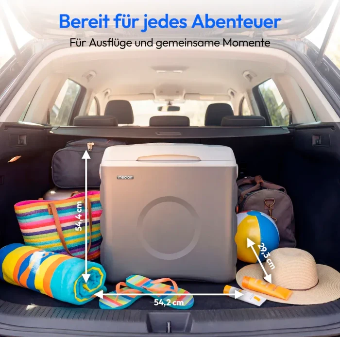 Medion Life MD 370030 Thermoelektro-Kühlbox grau