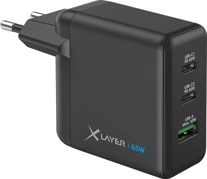 XLayer USB-Ladegerät QC 4.0 PD GaN 65W