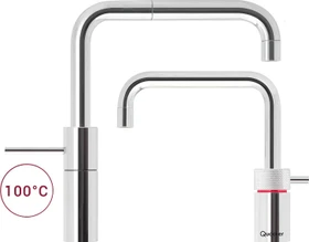 Quooker Nordic Square Twintaps Combi+ verchromt glänzend