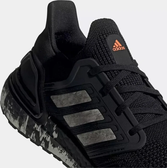 adidas Ultraboost 20 core black/cloud white/signal coral (Herren)