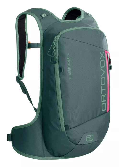 Ortovox Powder Rider 16 Modell 2021 green dust