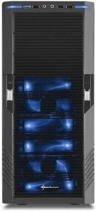 Sharkoon T9 Value blau, Acrylfenster
