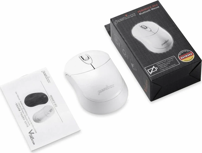 Perixx PERIMICE-802 Mini Bluetooth Maus weiß, Bluetooth