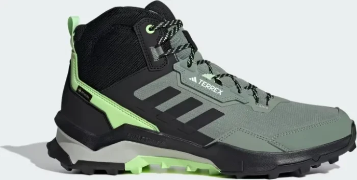 adidas Terrex AX4 Mid GTX silver green/core black/crystal jade (Herren)
