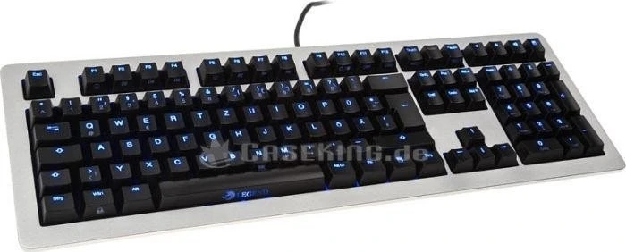 Ducky Legend DK1408S silber, LEDs blau, MX RED, USB, DE