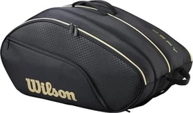 Wilson Defy V1 Padel Tennistasche schwarz/gold