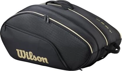Wilson Defy V1 Padel Tennistasche schwarz/gold