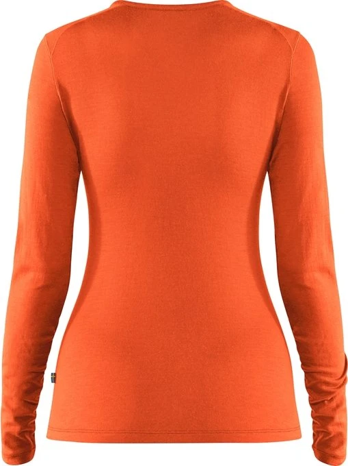 Fjällräven Bergtagen Thinwool Funktionsshirt langarm hokkaido orange (Herren)