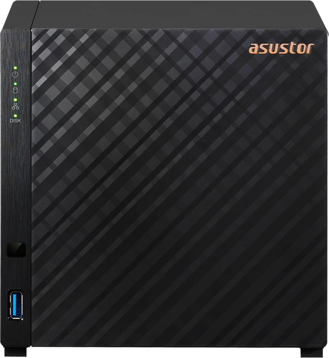 Asustor Drivestor 4 AS1104T, 1GB RAM, 1x RJ-45 2.5GBase-T, 2x USB-A 3.0