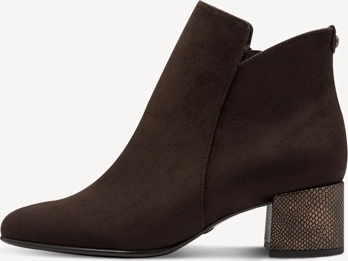 Tamaris Essentials Leder Stiefelette braun (Damen)