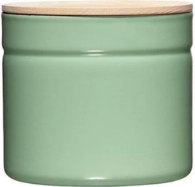 Riess Vorratsdose mit Eschenholzdeckel 1.49l green