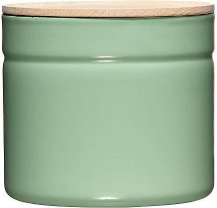 Riess Vorratsdose mit Eschenholzdeckel 1.49l green