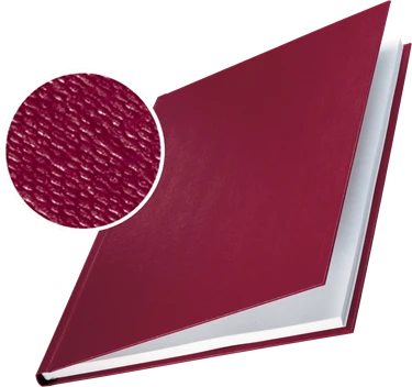 Leitz Buchbindemappe impressBIND Hardcover 3.5mm, A4, rot, 10er-Pack