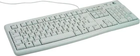 Logitech OEM K120 Keyboard for Business, weiß, USB, DE (920-003626)
