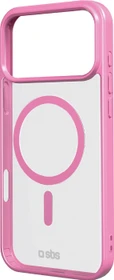 SBS Mobile Mag Frame Case für Apple iPhone 17 Pro Max pink