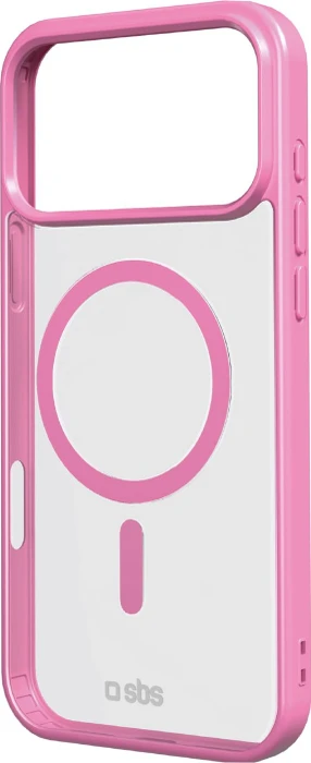 SBS Mobile Mag Frame Case für Apple iPhone 17 Pro Max pink
