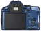 Pentax K-30 blau mit Objektiv smc DA L 18-55mm 3.5-5.6 AL Vorschaubild