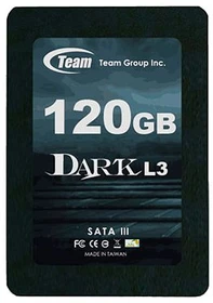 TeamGroup Dark L3 SSD 120GB, 2.5" / SATA 6Gb/s