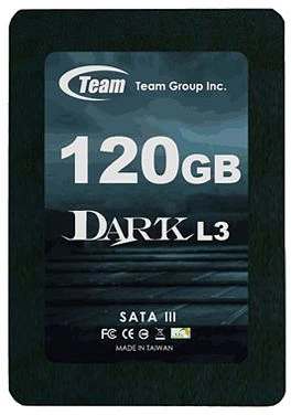 TeamGroup Dark L3 SSD 120GB, 2.5" / SATA 6Gb/s