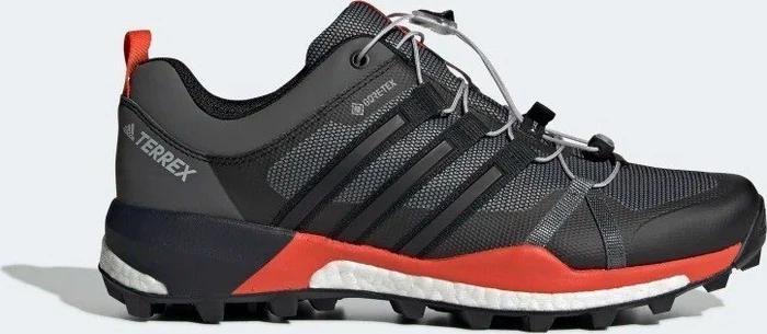 adidas Terrex Skychaser GTX grey three/core black/active orange (Herren)