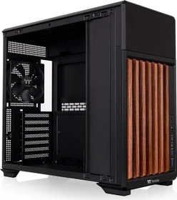Thermaltake TR300 WS Black, schwarz/braun, Glasfenster