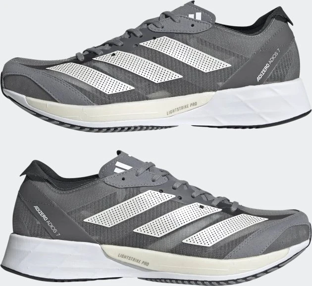 adidas Adizero Adios 7 grey three/zero metalic/grey five (Damen)