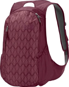 Jack Wolfskin Ancona garnet red geometric leaves (Damen)