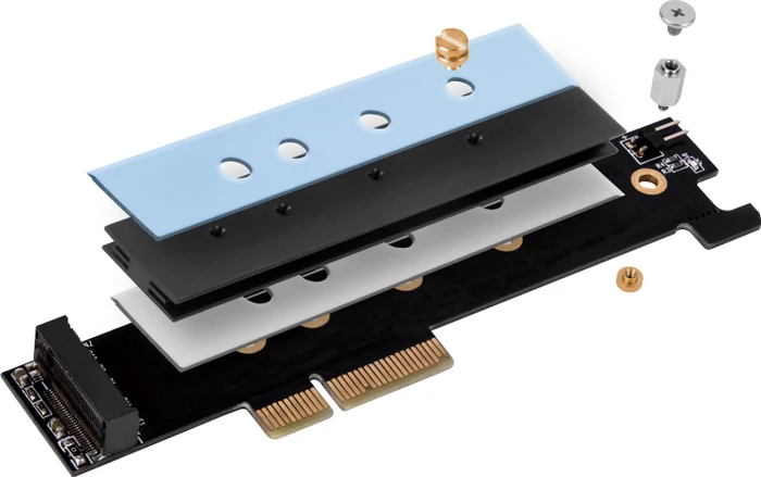 SilverStone ECM26, PCIe x4 -> M.2 PCIe