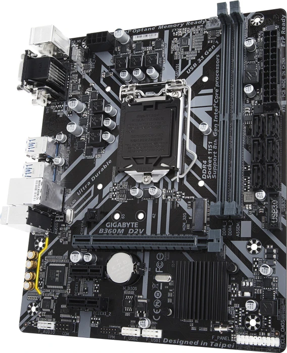 GIGABYTE B360M D2V (Intel 1151 v2)