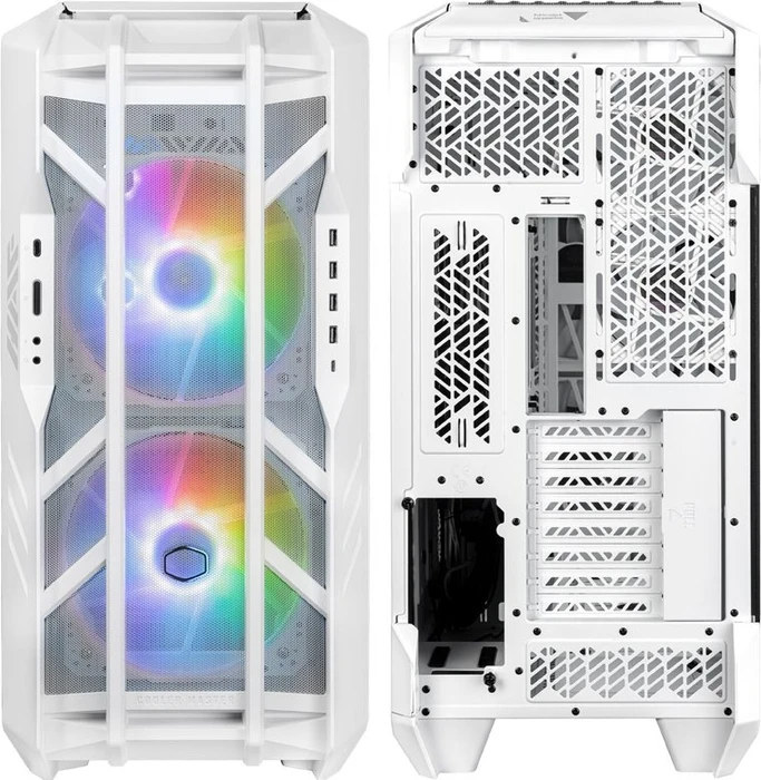 Cooler Master HAF 700 White, weiß, Glasfenster
