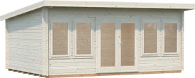 Palmako Lisa 19.4m² Gartenhaus natur