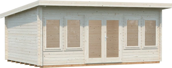 Palmako Lisa 19.4m² Gartenhaus natur