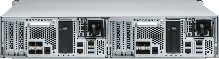 QNAP ES2486dc-2142IT-96G, 48GB RAM reg ECC, 4x SFP+ 10Gb/s, 3x RJ-45 1000Base-T, 2HE