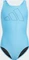 adidas Big Bars Badeanzug blue burst (Junior) Vorschaubild