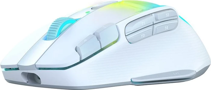 Roccat Kone XP Air mit Ladestation, Arctic White, USB/Bluetooth