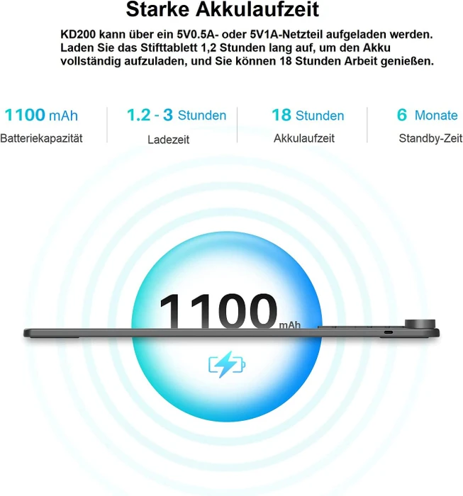 Huion Inspiroy Keydial KD200, Metal Grey