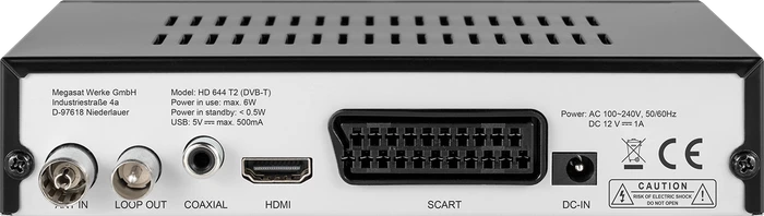 MegaSat HD 644 T2