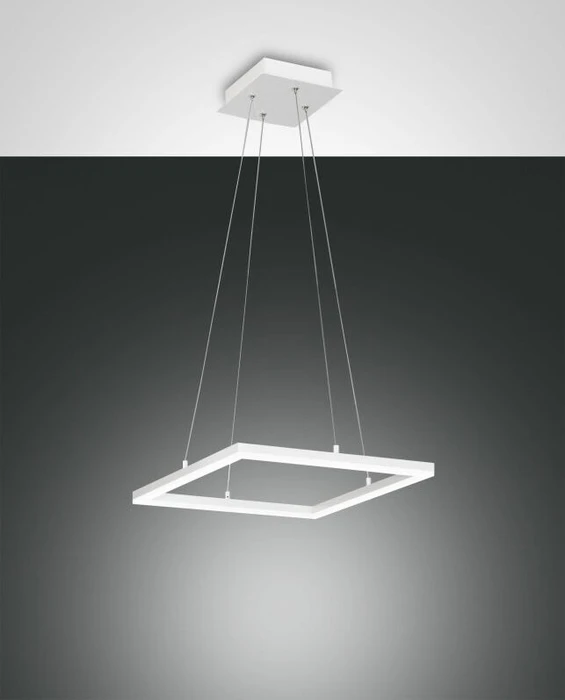 Fabas Luce Bard Pendelleuchte 42cm weiß