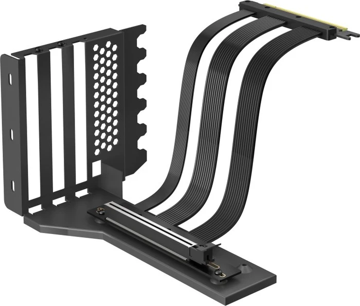 Glotrends Vertical Graphics Card Support Bracket, 2-Slot, gewinkelt, PCIe 5.0, 180mm, schwarz