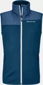 Ortovox Fleece Plus Funktionsweste petrol blue (Herren)