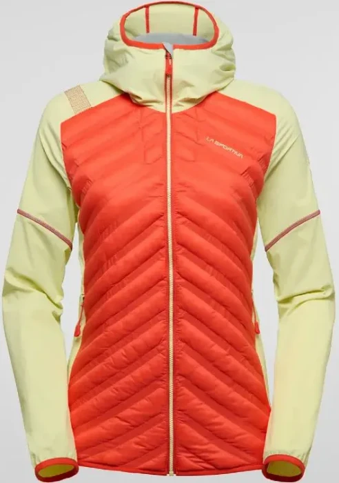 La Sportiva Koro Laufjacke cherry tomato/zest (Damen)