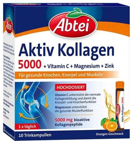 Abtei Aktiv Kollagen Trinkampullen, 10 Stück
