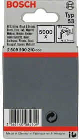 Bosch Professional Typ 53 Tacker-Klammern, 11.4x8mm, 5000 Stück