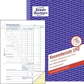 Avery-Zweckform Mini-Organisationsetiketten Sonderformat, 18x12mm, weiß, 6 Blatt (216 Etiketten)