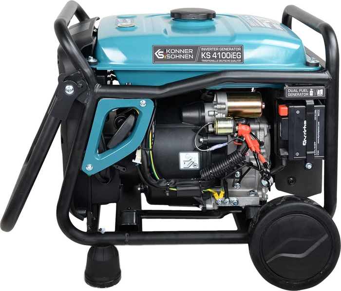 Könner & Söhnen KS 4100iEG Hybrid Flüssiggas/Benzin-Stromerzeuger